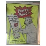 Vintage style dog food advertisement 18x23