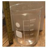 Brand new case of 10 - 600ml glass breakers. 5in