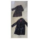 Kerry brooke mink fur coat,  Sears fashions faux