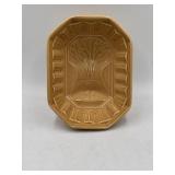 Pfaltzgraff yellow ware ceramic pudding mold,