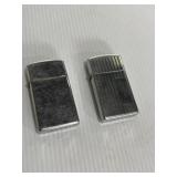 2 1960s era zippo lighters