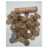 Wheat pennies mixed years