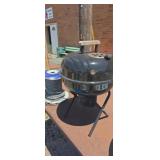 Small portable charcoal grill