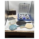 Clutches, vintage Bourjois Evening in Paris