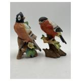 Pair of 5-3/4" porcelain bird figurines
