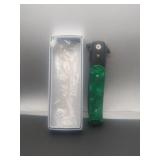 Brand New In Box Green Pearl Stiletto