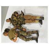 2  G.I. Joe 12-inch action figures