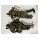 2 12-inch G.I. Joe action figures