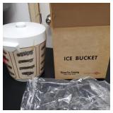 Vintage thermo sew classic cars ice bucket. Old