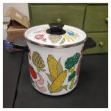 Vintage seafood boil pot.