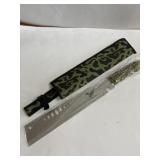 New 13 in Machete with sheath