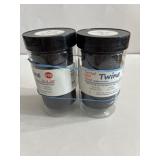 2-249 ft twisted nylon tarred twine