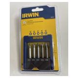 Irwin 5 pc power bit set
