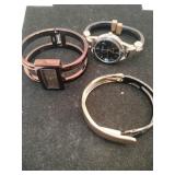 Two stylish bangle watches