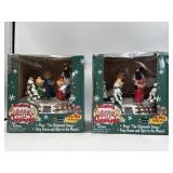 2 1998 Gemmy "Skating Alvin and the Chipmunks"