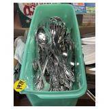 Vintage Tupperware and Oneida flatware in great