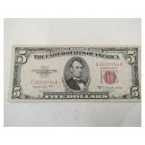 1953 Red seal $5