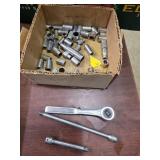 Craftsman 1/4" drive Ratchet with assorted