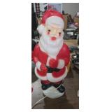 Carolina enterprise 1973 santa claus blow mold.