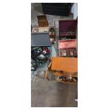 Assortment of jewelry boxes with contents (one