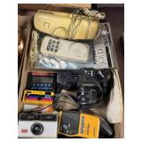 Older Canon camera, film, vintage electronics