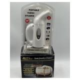 New portable steamer and jewelry cleaner