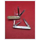 FW Jordan and Solingen Pocket Knives marked