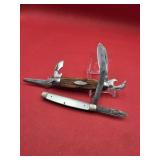 Atco and Sabre Pocket Knives marked Japan