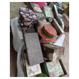 Nesting decorative boxes plus beautiful  floral