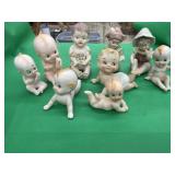 Porcelain Kewpie and and other Porcelain Figures