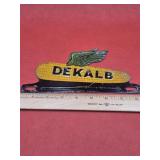 Dekalb License Plate Topper Painted Pressed Steel