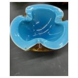 Murano art glass bowl by Alfredo Barbini