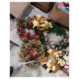 Wreath assortment,  total 5