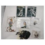 New rhinestone brooches cat spider Tweety boot