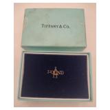 Tiffany & co  Tie Tack " I found it" Mark