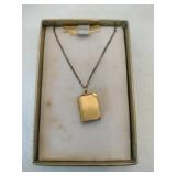 1/20 10K GF locket necklace