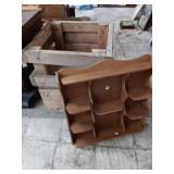 Wood wall plate & decoration holder 24"x24" plus