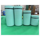 Glass Canisters Retro Kitchen Collection