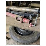 Trailer jacks and levelers iand spare tire and