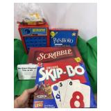 Game Night Games Deluxe Skipbo, 2 Scrabble,