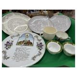 Frankoma Nativity Plates, Lords Prayer Plate 1952