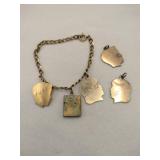 1/20 12k GF charm bracelet