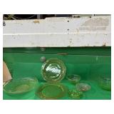 Depression Glass Pieces Plates Patrician Amber,