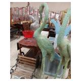 Metal Heron 57" tallspout in the mouth & foot