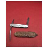 D. Herder Knife with purse marked Germany