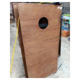 Corn hole platforms wood