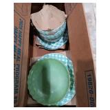 Group set of 4 Mainstay stoneware in Blue & White