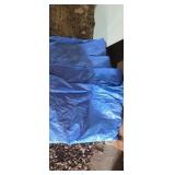 Large blue tarp