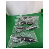 4 Pair Magnetic Specialty Kitchen Scissors