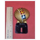 Shell Gasoline License Plate Topper